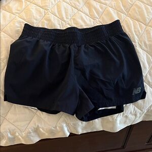New Balance Women's Navy Athletic Shorts